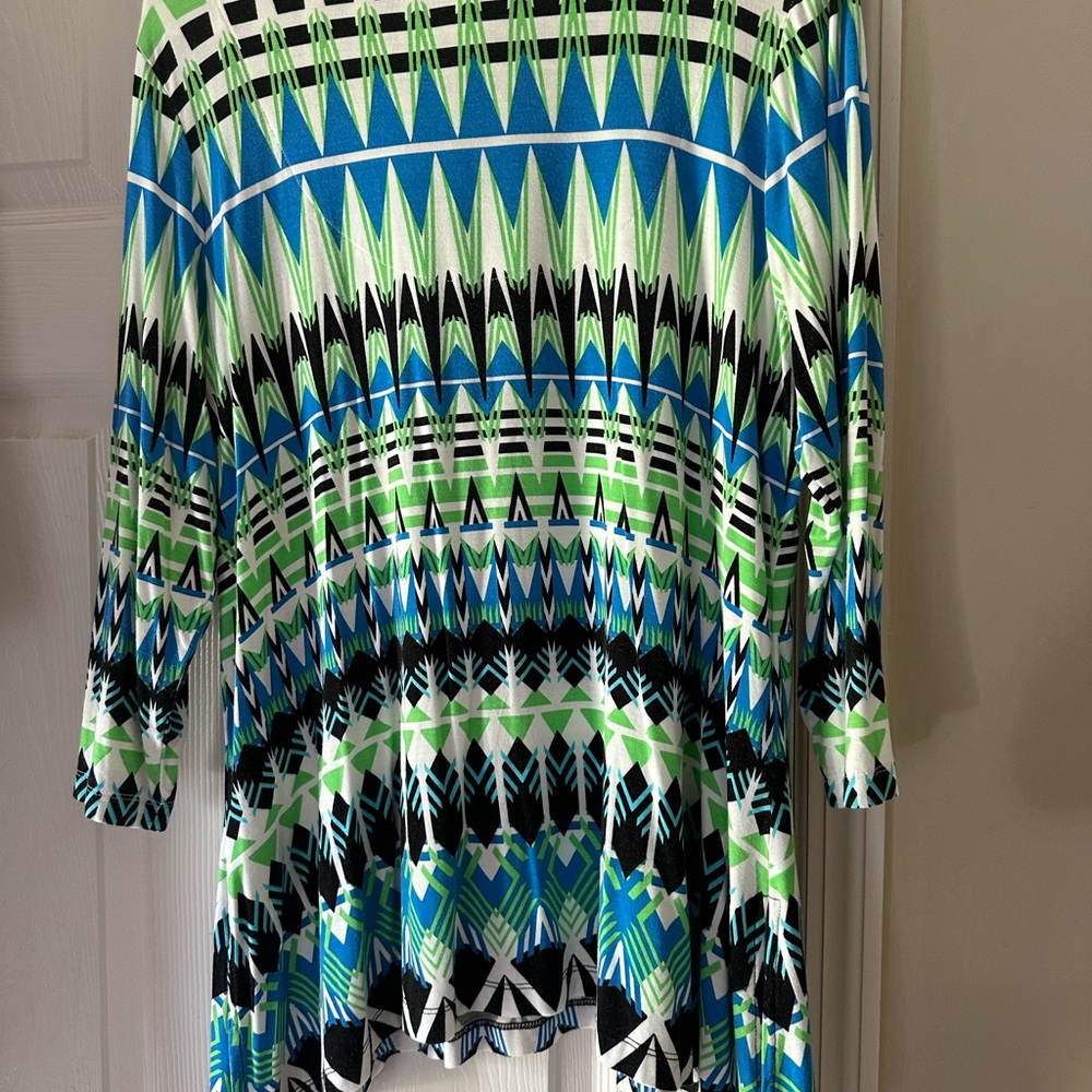 Ruby Rd. Ladies Multi-color top PS - Picture 2 of 4